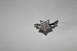 AUSTRIAN CRYSTAL STAR RING PAVE