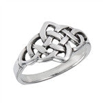 CELTIC TRINITY RING .925 STERLING SILVER